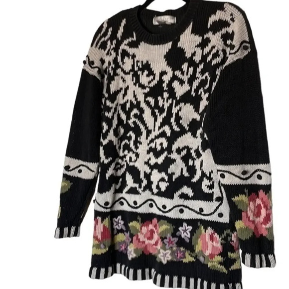 VINTAGE 90s Oversized Sweater‎ Size Medium (M) - Picture 1 of 8